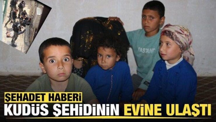 Şehadet haberi Kudüs şehidinin evine ulaştı!