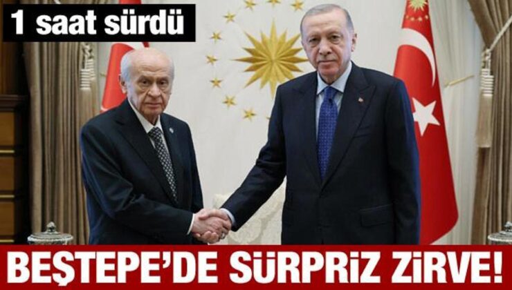 Son Dakika: Beştepe’deki sürpriz görüşme sona erdi!