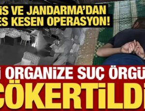 Son Dakika: Mahzen-44 ve 45 operasyonlarında suç örgütleri çökertildi!