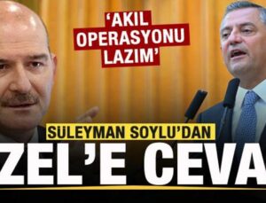 Süleyman Soylu’dan Özgür Özel’e cevap!