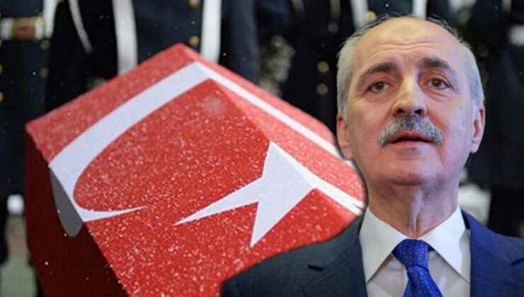 TBMM Başkanı Kurtulmuş’tan şehit askerler için taziye mesajı