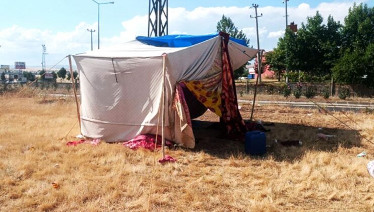 Tespih satmak için geldi, yol kenarındaki çadırda ölü bulundu