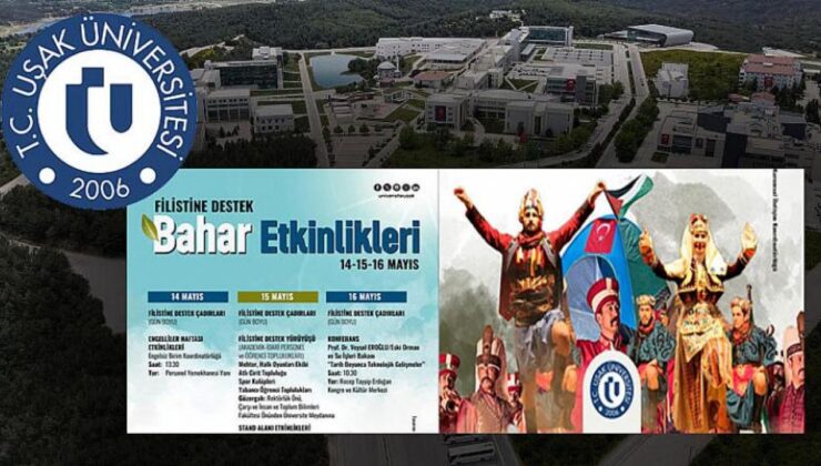 Uşak Üniversitesi’nden Filistin’e Destek Yürüyüşü ve Engellilik Farkındalığı!