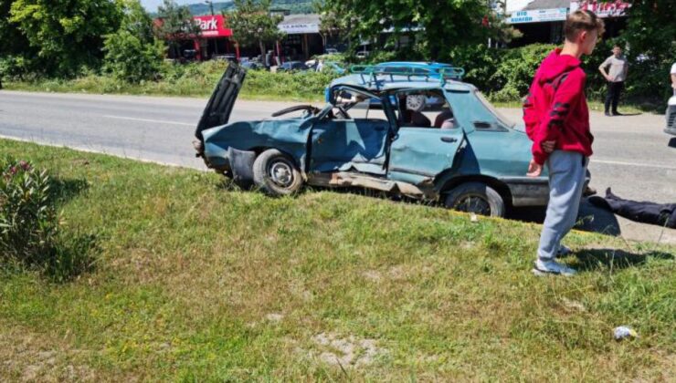 Zonguldak’ta feci kaza: 1 ölü, 1 yaralı!