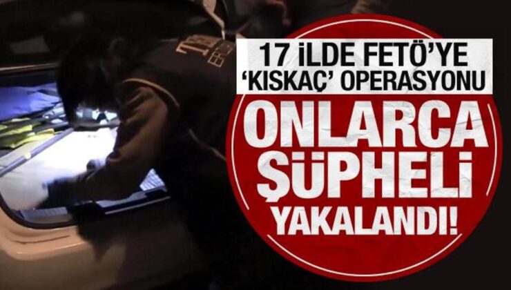 17 ilde FETÖ operasyonu: 72 şüpheli yakalandı