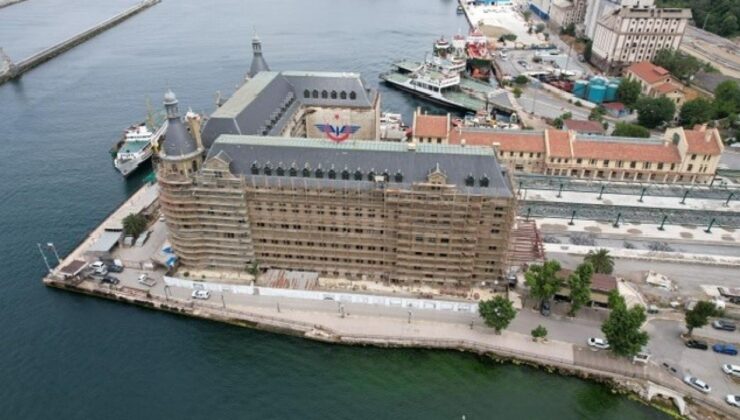 8 yıllık restorasyon sona eriyor! İşte Haydarpaşa Garı’nın son hali