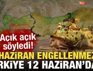 Açık açık söyledi! 11 Haziran engellenmezse Türkiye 12 Haziran’da…