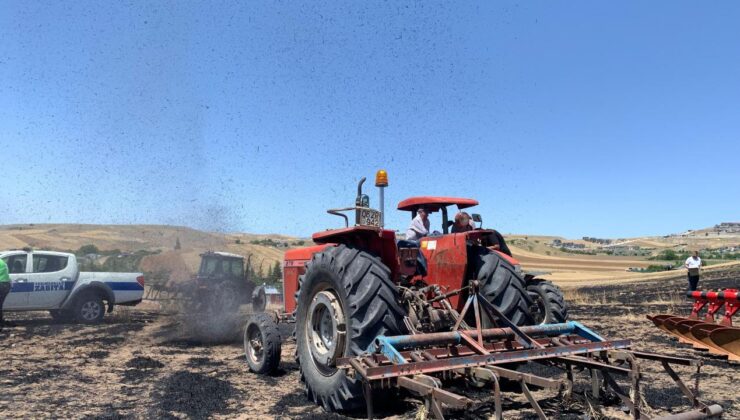 Ankara’da ekili 100 dönüm arpa ve buğday yandı