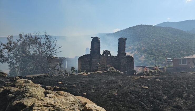 Aydın’da yangın: 10 ev küle döndü!