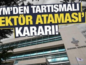 AYM’den tartışmalı ‘rektör ataması’ kararı!