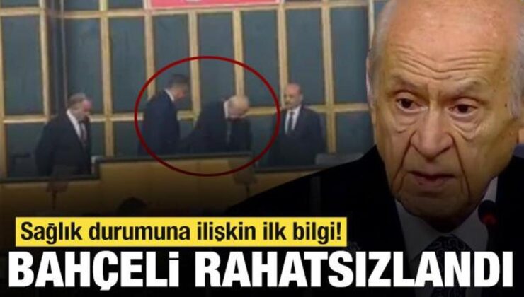 Bahçeli grup toplantısı sonrası rahatsızlandı!