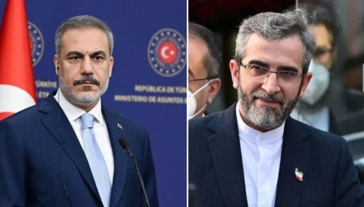 Bakan Fidan, İran Dışişleri Bakan Vekili Bagheri ile görüştü