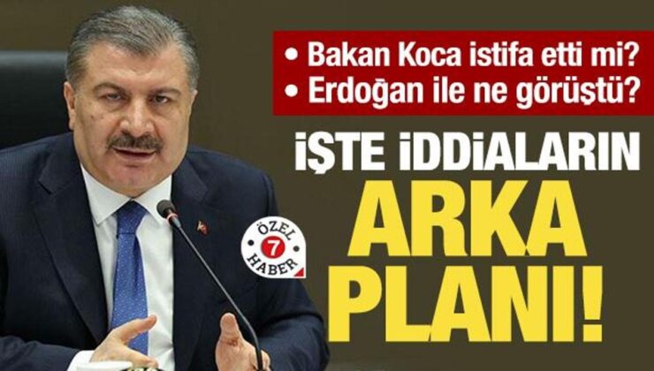 Bakan Koca istifa etti mi? Erdoğan ile ne görüştü? İşte kulislerden yansıyanlar