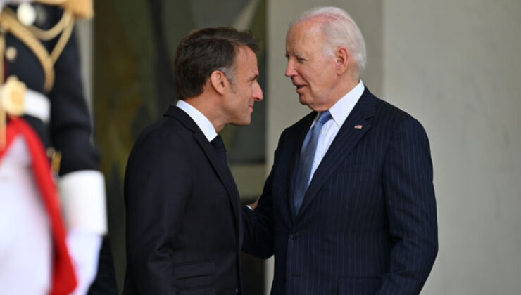 Biden ve Macron'dan, İsrail'in çok sayıda Filistinliyi öldürdüğü esir operasyonuna destek mesajı | Dış Haberler