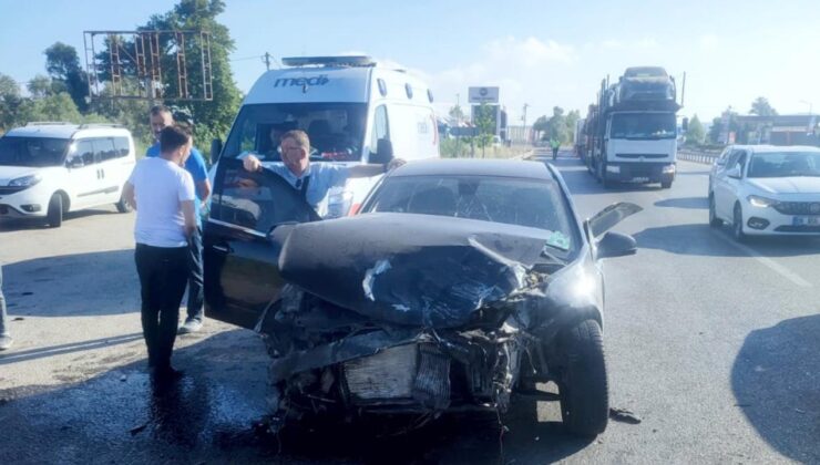 Bursa-Balıkesir karayolunda kaza: 5 yaralı