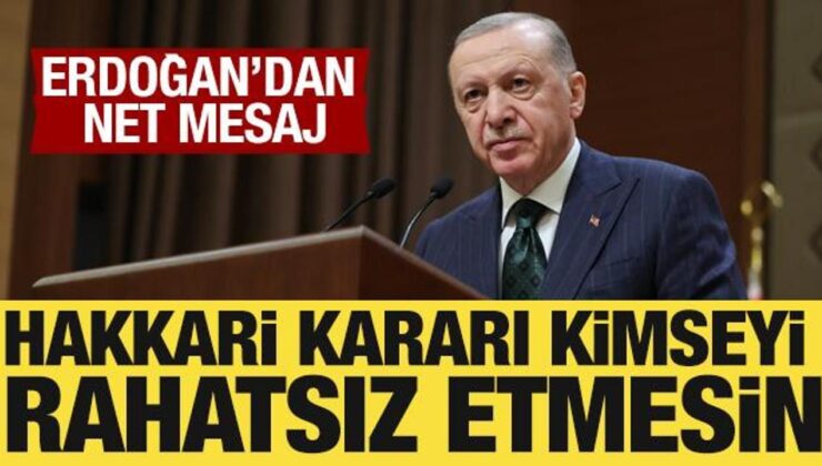 Cumhurbaşkanı Erdoğan’dan DEM Parti’ye tepki