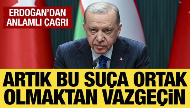 Cumhurbaşkanı Erdoğan’dan Gazze çağrısı