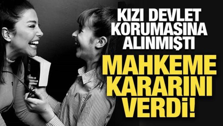 Deniz Akkaya’nın kızı devlet korumasına alınmıştı! Velayet davası sonuçlandı