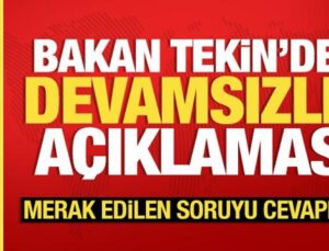 Devamsızlık konusunda esneklik olacak mı? Milli Eğitim Bakanı’ndan açıklama