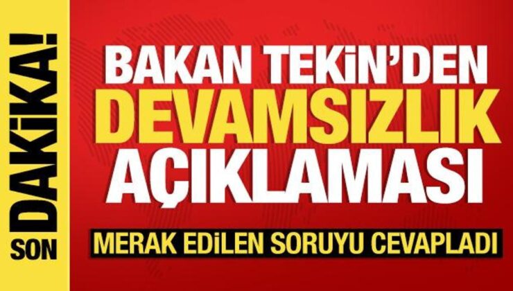 Devamsızlık konusunda esneklik olacak mı? Milli Eğitim Bakanı’ndan açıklama