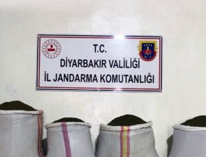 Diyarbakır’da 68 kilogram esrar ele geçirildi