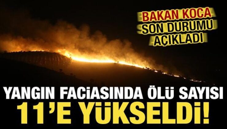 Diyarbakır’daki korkunç yangında ölü sayısı 11’e yükseldi! Bakan Koca’dan açıklama