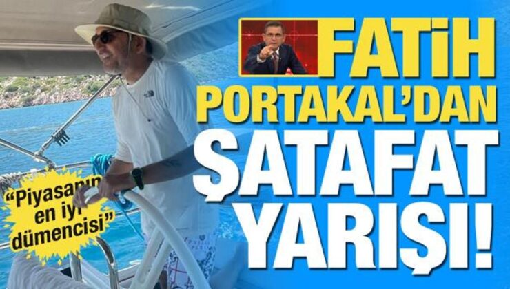 Ekranda garip gureba edebiyatı, arkada lüks hayat… Fatih Portakal’dan şatafat yarışı