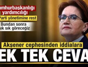 Erdoğan’la görüşmesi gündem oldu! Akşener cephesinden iddialara tek tek cevap