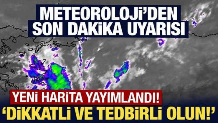 Günler sonra geldi: Meteoroloji’den son dakika kuvvetli yağış uyarısı!