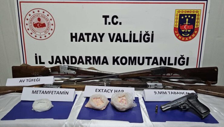 Hatay’da uyuşturucu operasyonu: Yakalanan kişi tutuklandı