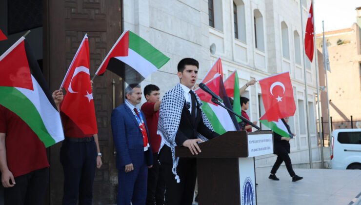 İmam Hatip öğrencilerinden Kudüs bildirisi: Selahaddin Eyyubi’nin ruhuyla geleceğiz