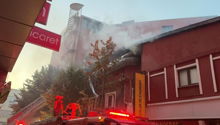 Isparta’da gece kulübünde yangın