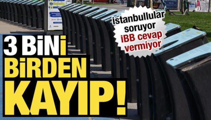 İstanbullular arıyor, İBB cevap vermiyor: 3 bin ‘İSBİKE’ bisikleti nereye gitti?