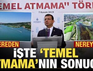 İşte ‘Temel atmama töreni’nin sonucu! Haliç nereden nereye geldi