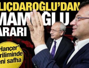 Kılıçdaroğlu ve İmamoğlu’dan ‘hançer’ buluşması