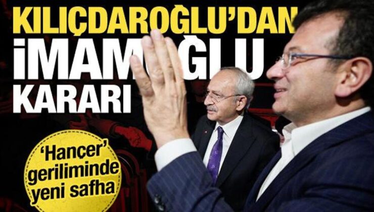 Kılıçdaroğlu ve İmamoğlu’dan ‘hançer’ buluşması