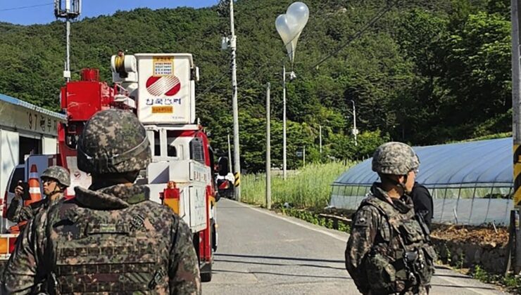 Kuzey Kore, Güney Kore'ye yine "çöp balonu" gönderdi – En Son Haberler | Dış Haberler