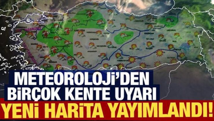 Meteoroloji’den birçok kente uyarı: Hava sıcaklıkları azalıyor!