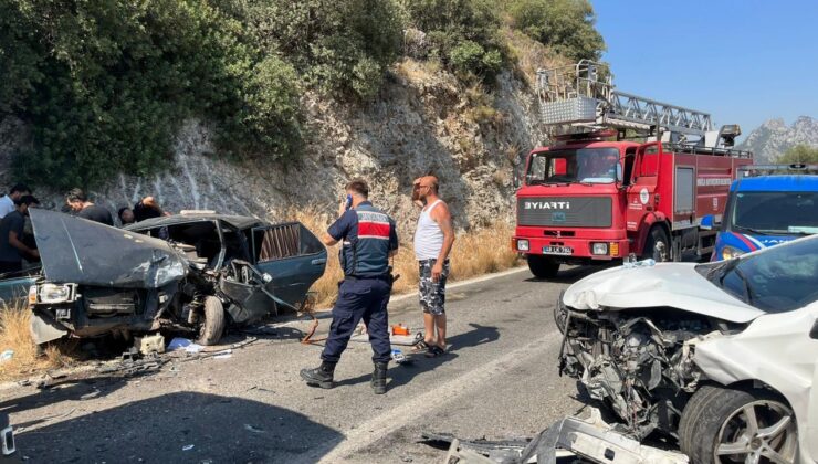 Milas’ta trafik kazası: 1 ölü, 5 yaralı