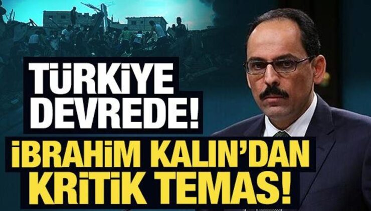 MİT Başkanı İbrahim Kalın, Haniye ile görüştü!