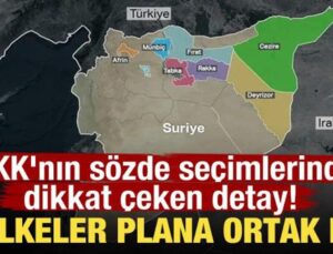 PKK’nın sözde seçimlerinde dikkat çeken detay! O ülkeler plana ortak mı?