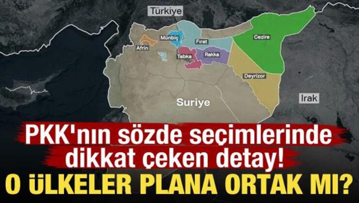 PKK’nın sözde seçimlerinde dikkat çeken detay! O ülkeler plana ortak mı?