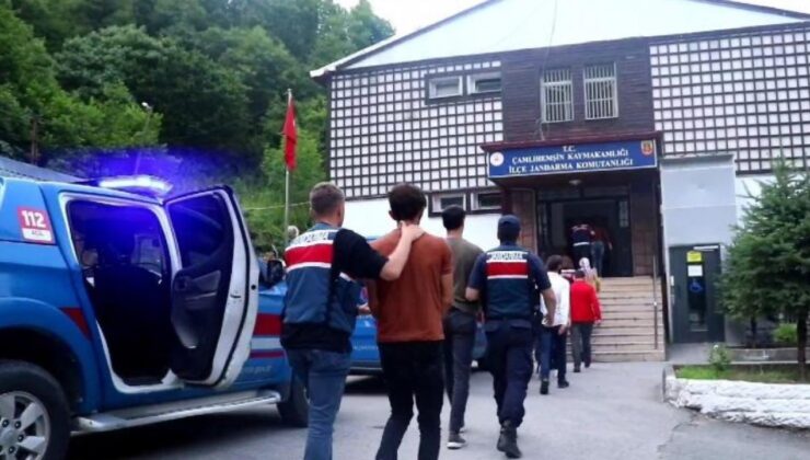 Rize’de operasyon: 14 şüpheli gözaltına alındı