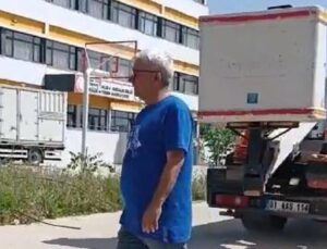 Sınav saatinde okulda elektrik kesildi