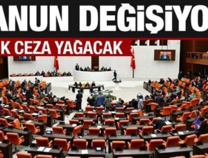 TBMM’de yoğun gündem: Kanun değişiyor…Ceza yağacak