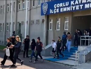 Tekirdağ’da fuhuş operasyonu: 2 şüpheli yakalandı, 9 kadın kurtarıldı