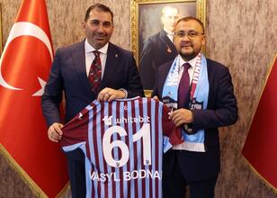 Ukrayna Büyükelçisi’nden Trabzonspor’a ziyaret