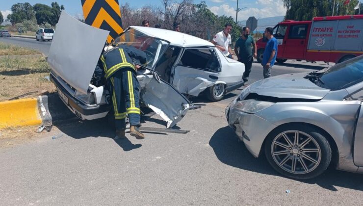 Van’da trafik kazası: Çok sayıda yaralı var!