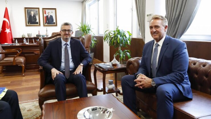 ABD Ankara Büyükelçisi Jeff Flake’ten Dışişleri Bakanlığı’na ziyaret!