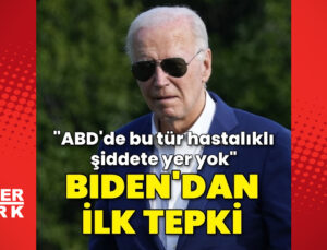 ABD Başkanı Biden: ABD'de bu tür hastalıklı şiddete yer yok | Dış Haberler